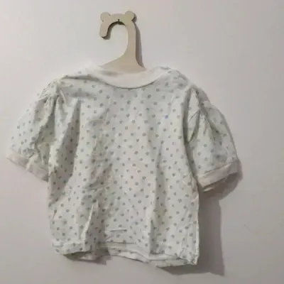 T-shirt bébé à pois – Marque Tiboudou – 12/18 mois